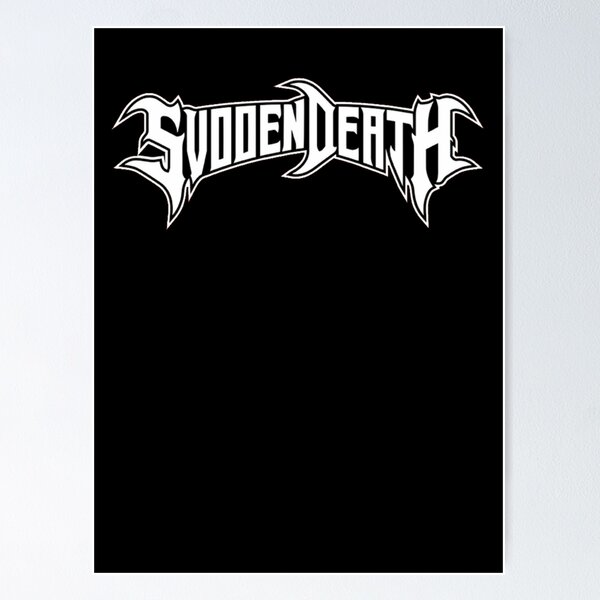 Svdden Death Fitted Poster RB1212 product Offical svddendeath Merch