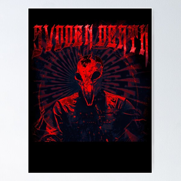 Svdden Death metal Poster RB1212 product Offical svddendeath Merch