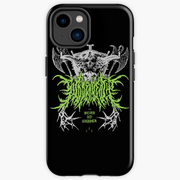 Svdden Death Merch Born To Suffer iPhone Tough Case RB1212 product Offical svddendeath Merch