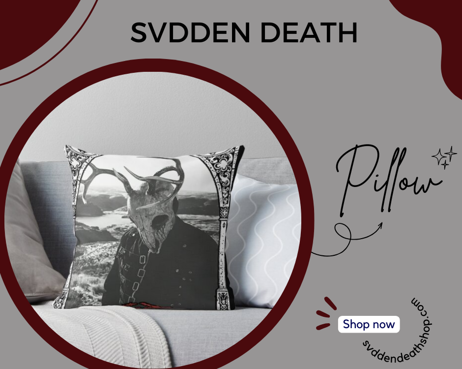 no edit svdden death Pillow - Svdden Death Shop