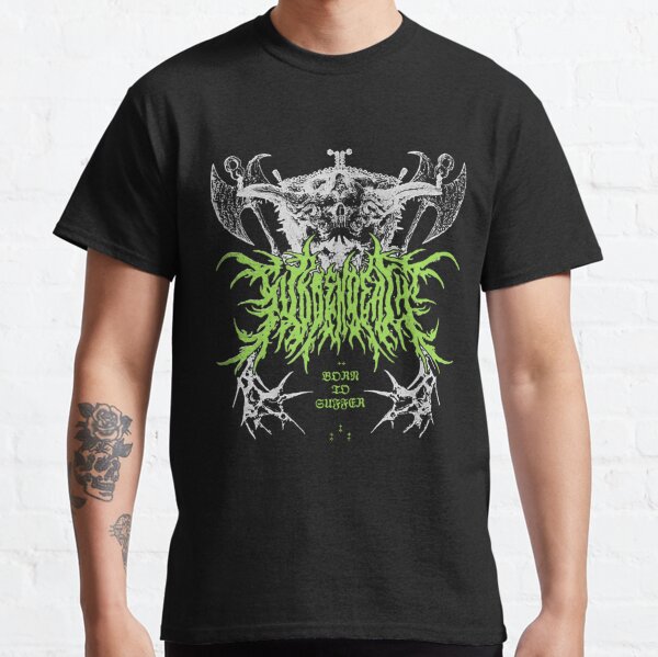 Svdden Death Merch Born To Suffer Classic T-Shirt RB1212 product Offical svddendeath Merch