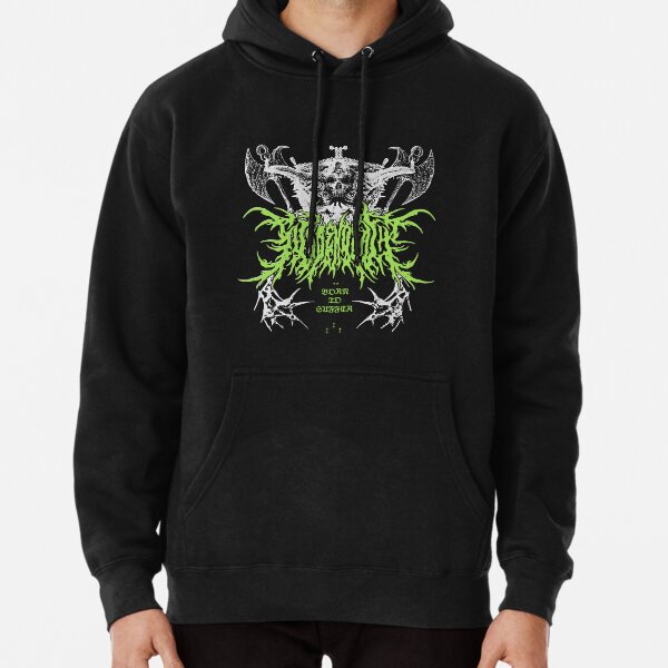Svdden Death Merch Born To Suffer Pullover Hoodie RB1212 product Offical svddendeath Merch