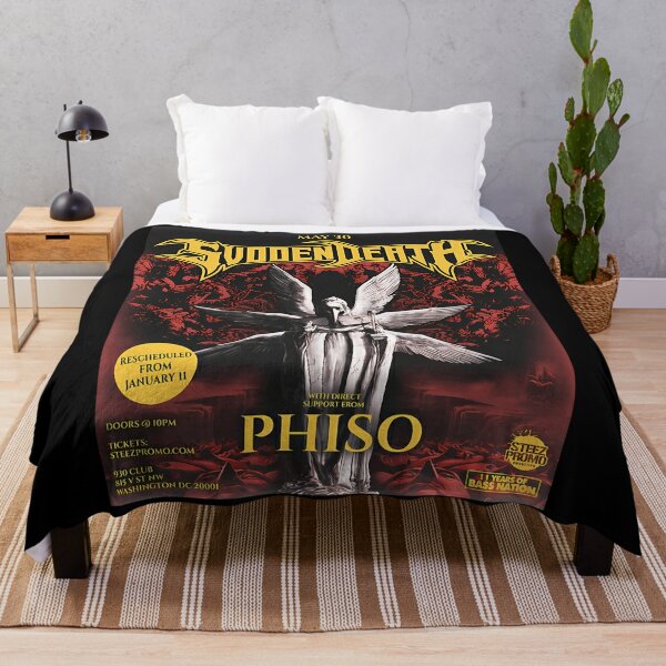SVDDEN DEATH W/ SPECIAL GUEST PHISO Throw Blanket RB1212 product Offical svddendeath Merch