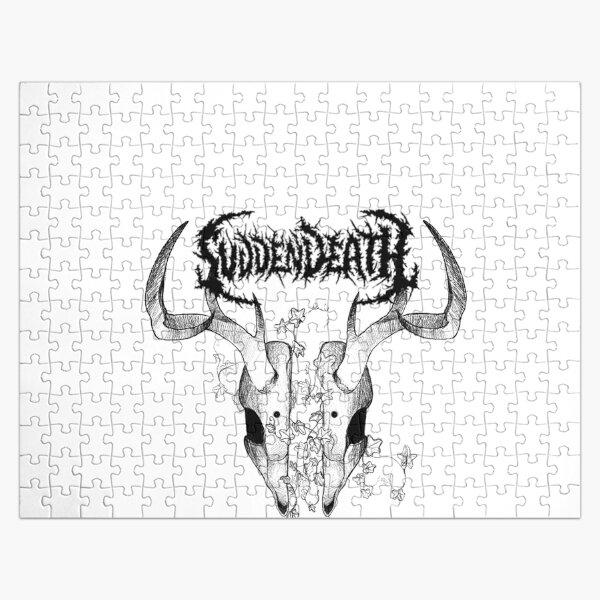 svddendeath logo deer skull Jigsaw Puzzle RB1212 product Offical svddendeath Merch