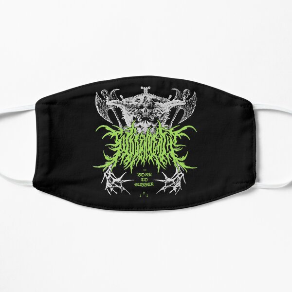 Svdden Death Merch Born To Suffer Flat Mask RB1212 product Offical svddendeath Merch