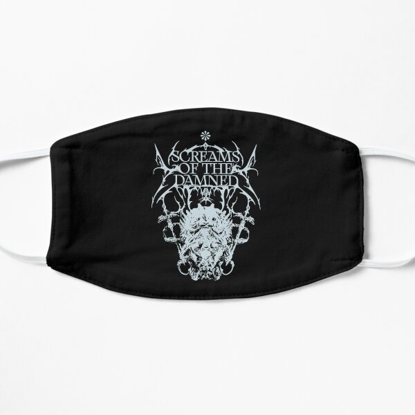 Svdden Death Merch Screams Of The Damned Flat Mask RB1212 product Offical svddendeath Merch